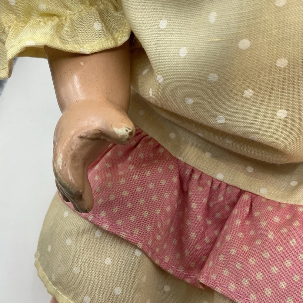 Antique Baby Doll Nancy Composition - Picture 8 of 10